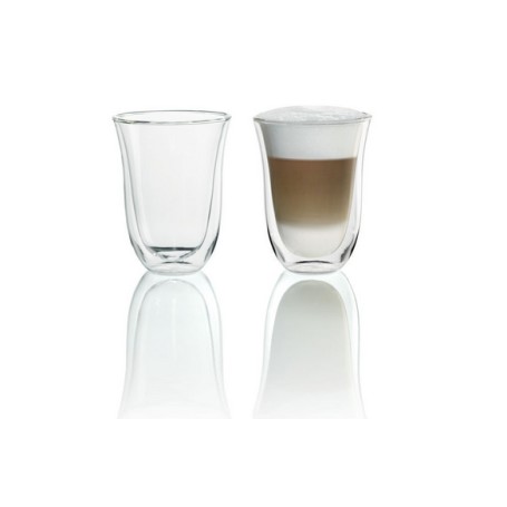 De’Longhi 5513214611 bicchiere da caffè Trasparente 2 pz 220 ml (Proj.5513214611)