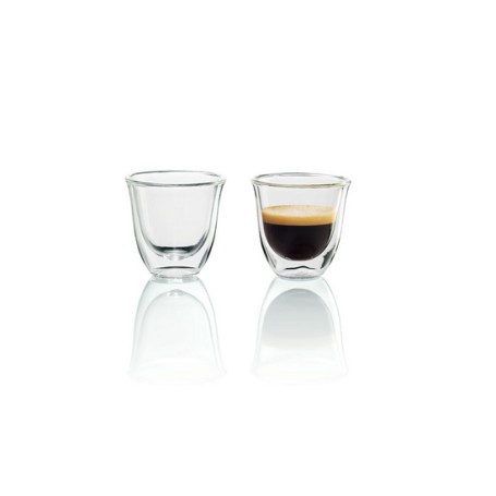De’Longhi 5513214591 bicchiere da caffè Trasparente 2 pz (Proj.5513214591)