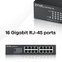Zyxel GS1100-16 Non gestito Gigabit Ethernet (10/100/1000) (GS1100-16-EU0103F)
