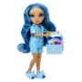 Rainbow High Junior High PJ Party Fashion Doll- Skyler (Blue) (530947-EUC)