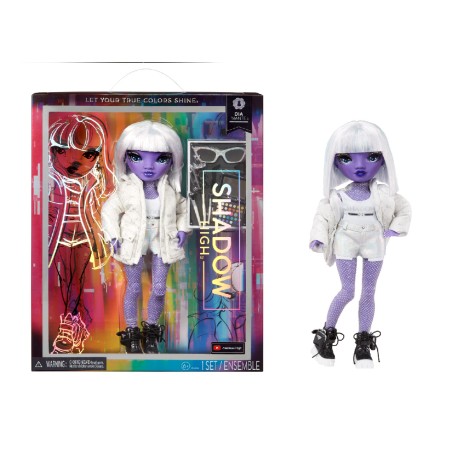Rainbow High Shadow High S23 Fashion Doll- Dia Mante (Purple) (583066EUC)