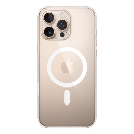 Clear Case mit MagSafe (transparent, iPhone 16 Pro Max) (MA7F4ZM/A)
