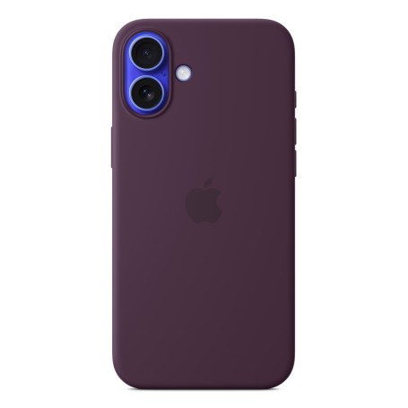 Silikon Case mit MagSafe (pflaume, iPhone 16 Plus) (MYYD3ZM/A)