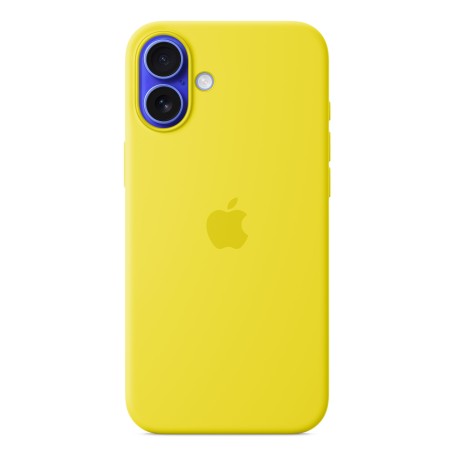 Silikon Case mit MagSafe (gelb, iPhone 16 Plus) (MYYG3ZM/A)