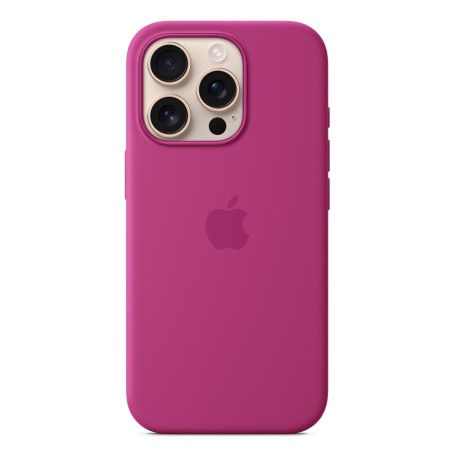 Silikon Case mit MagSafe (fuchsia, iPhone 16 Pro) (MYYN3ZM/A)