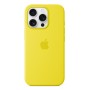 Silikon Case mit MagSafe (gelb, iPhone 16 Pro) (MYYQ3ZM/A)