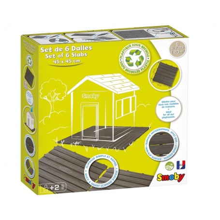 Bodenplatten-Set mit Klicksystem (6 Platten) (7600810907)
