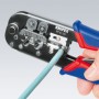 Crimpzange 97 51 10 SB (blau/rot, RJ-11/12 und RJ-45-Stecker)