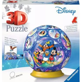 3D Puzzleball Disney Charaktere (72 Teile) (11561)