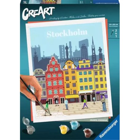 CreArt - Colorful Stockholm (23520)