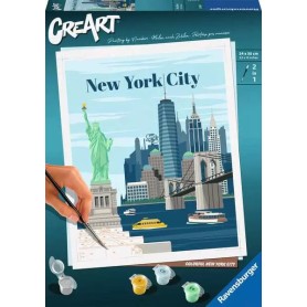 CreArt - Colorful New York City (23686)