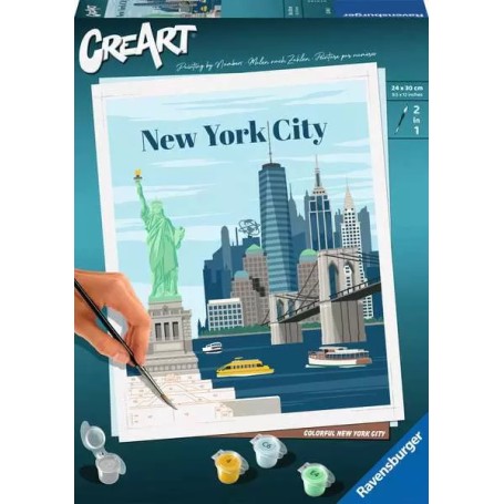 CreArt - Colorful New York City (23686)