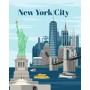CreArt - Colorful New York City (23686)