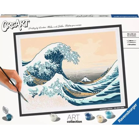 CreArt ART Collection - The Great Wave (Hokusai) (23690)