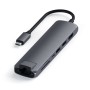 Satechi ST-UCSMA3M hub di interfaccia USB 3.2 Gen 1 (3.1 Gen 1) Type-C 5000 Mbit/s Grigio (ST-UCSMA3M)