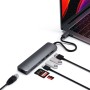 Satechi ST-UCSMA3M hub di interfaccia USB 3.2 Gen 1 (3.1 Gen 1) Type-C 5000 Mbit/s Grigio (ST-UCSMA3M)