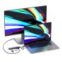 Satechi ST-UCSMA3M hub di interfaccia USB 3.2 Gen 1 (3.1 Gen 1) Type-C 5000 Mbit/s Grigio (ST-UCSMA3M)