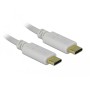 USB Ladekabel, USB-C Stecker  USB-C Stecker (wei, 15cm, PD, Laden mit bis zu 100 Watt) (85357)