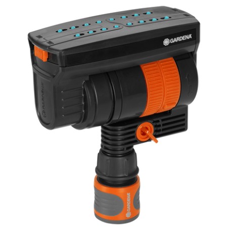 Pipeline Viereckregner (schwarz/orange) (08251-20)