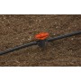 Tropfsystem Absperrventil 4,6mm (3/16") (grau/orange, 2 Stck) (13217-20)