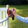 Akku-Exzenterschleifer BDCROS18-QW, 18Volt (orange/schwarz, Li-Ionen Akku 1,5Ah)
