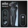 Braun Series 6 61-N1000s Rasoio Nero, Grigio