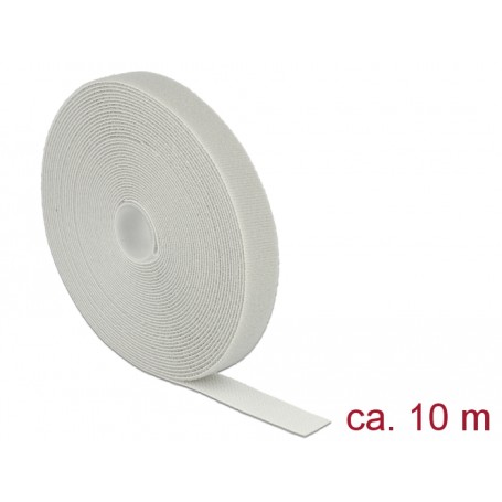 DeLOCK 18281 Velcro Grigio 1 pz