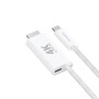 4smarts 540957 cavo HDMI 2 m USB C HDMI tipo A (Standard) Bianco