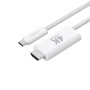 4smarts 540957 cavo HDMI 2 m USB C HDMI tipo A (Standard) Bianco