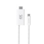 4smarts 540957 cavo HDMI 2 m USB C HDMI tipo A (Standard) Bianco
