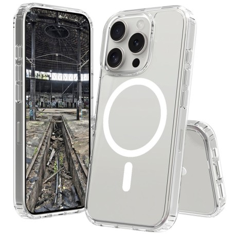JT BERLIN Pankow Clear MagSafe custodia per cellulare 16 cm (6.3") Cover Trasparente (11092)