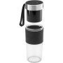 WMF KITCHENminis 0416700011 0,3 L Sbattitore con base 50 W Nero, Acciaio inox, Trasparente (04.1670.0011)