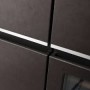 Wolkenstein WCD595EWTSNF ST Combinazione Side-by-Side Porta Cross, larghezza 90,5 cm, 606 L