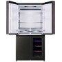 Wolkenstein WCD595EWTSNF ST Combinazione Side-by-Side Porta Cross, larghezza 90,5 cm, 606 L