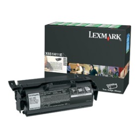 Lexmark X65x High Yield Return Program Print Cartridge cartuccia toner Originale Nero (X651H11E)