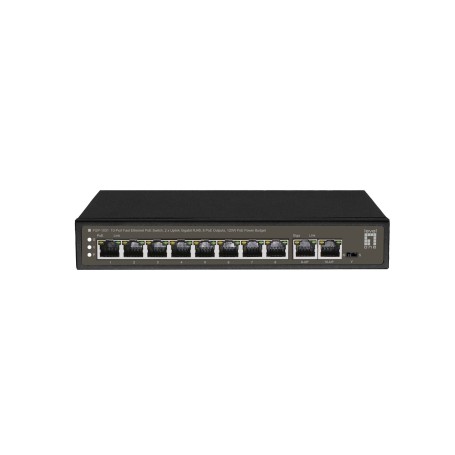 LevelOne FGP-1031 switch di rete Non gestito Gigabit Ethernet (10/100/1000) Supporto Power over Ethernet (PoE) Nero (FGP-1031)
