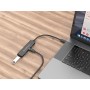 Conceptronic HUBBIES12B hub di interfaccia USB 3.2 Gen 1 (3.1 Gen 1) Type-C 5000 Mbit/s Nero (HUBBIES012B)