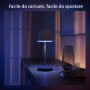 Philips Hue White and Color ambiance Go Lampada Smart da Tavolo Ricaricabile Nera Wireless (929003128501)