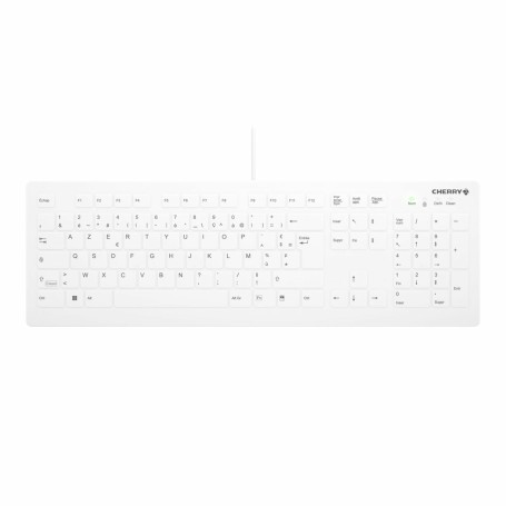 CHERRY AK-C8112 tastiera Medico USB AZERTY Francese Bianco (AK-C8112-US-W/FR)