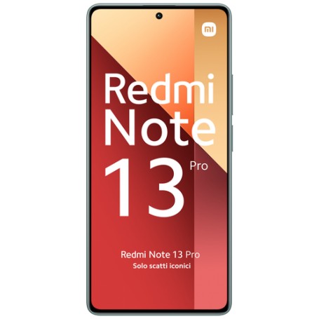 Xiaomi Redmi Note 13 Pro 16,9 cm (6.67") Dual SIM ibrida Android 12 4G USB tipo-C 12 GB 512 GB 5000 mAh Verde (MZB0G72EU)