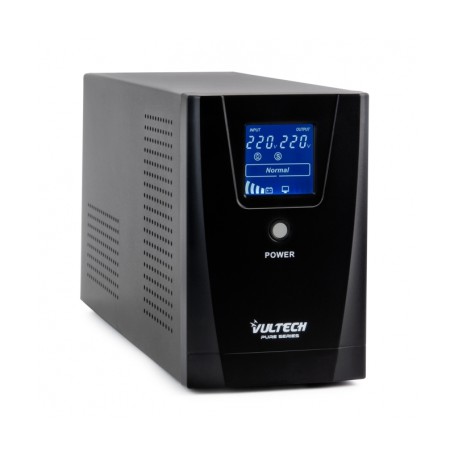 Vultech UPS1500VA-PURE gruppo di continuità (UPS) A linea interattiva 1,5 kVA 1200 W 3 presa(e) AC (UPS1500VA-PURE)