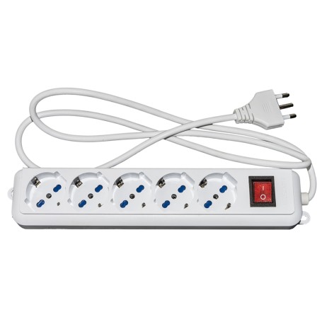 Link Accessori LKMP05 prolunghe e multiple 1,5 m 5 presa(e) AC Interno Bianco (LKMP05)