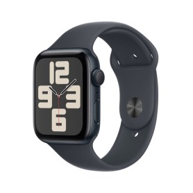Watch SE (schwarz, Aluminium, 44 mm, Sportarmband Mitternacht S/M) (MXEJ3QF/A)