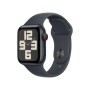 Watch SE (schwarz, Aluminium, 40 mm, Sportarmband Mitternacht S/M, Cellular) (MXGC3QF/A)