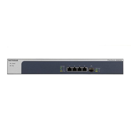 NETGEAR XS505M Non gestito 10G Ethernet (100/1000/10000) Grigio, Argento (XS505M-100EUS)