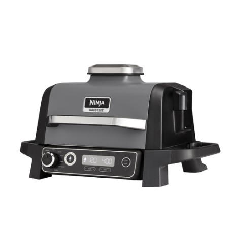 Elektrogrill & Smoker Woodfire OG701EU (schwarz/grau, 2.400 Watt)
