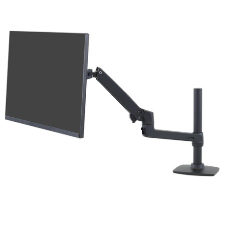 LX Monitor Arm mit hoher Sule (schwarz) (45-537-224)