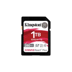 Kingston Technology 1TB Canvas React Plus SDXC UHS-II 280R/150W U3 V60 for Full HD/4K (SDR2V6/1TB) Kingston Technology 1TB Canvas React Plus SDXC UHS-II 280R/150W U3 V60 for Full HD/4K (SDR2V6/1TB)