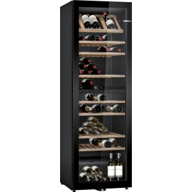 Bosch Serie 6 KWK36ABGA cantina vino Cantinetta vino con compressore Libera installazione Nero 199 bottiglia/bottiglie