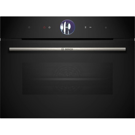 Bosch Serie 8 CSG7361B1 forno a vapore Media Nero Touch